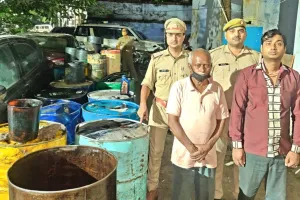 बरेली: सेमलखेड़ा में 3000 लीटर मिलावटी मोबिल ऑयल पकड़ा