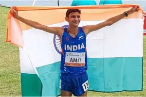 वर्ल्ड एथलेटिक्स अंडर-20: अमित खत्री ने रचा इतिहास, 10000 मीटर की रेस में जीता सिल्वर