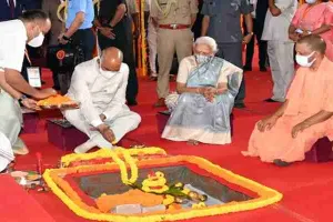 राष्ट्रपति ने रखी आयुष विश्वविद्यालय की आधारशिला, कहा- पहला सुख निरोगी काया