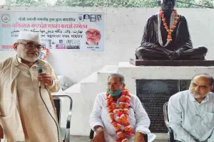 बाराबंकी: समाजवादी चिन्तक शाहनवान ने कहा- सत्ता की भूख ने कराया मुल्कों का बंटवारा