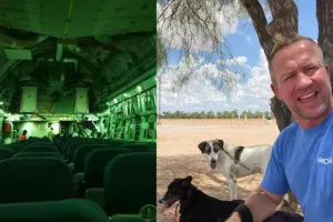 200 कुत्तों-बिल्लियों के साथ ब्रिटेन का पूर्व मरीन काबुल से रवाना, स्थानीय कर्मियों को वहीं छोड़ा