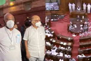 राज्यसभा: मानसून सत्र में भारी हंगामा, विपक्ष ने महिलाओं के साथ बदसलूकी का लगाया आरोप