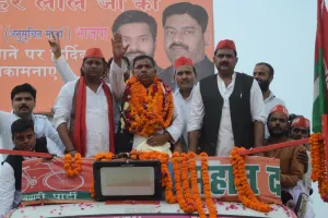 बरेली: सपा की जनाक्रोश रैली में भड़का आपसी ‘आक्रोश’