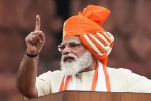 Independence day: पीएम मोदी ने कहा- अब देश सब कुछ हो शत प्रतिशत