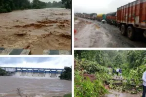 अल्मोड़ा: सल्ट के मरचूला में अतिवृष्टि ने ढाया कहर