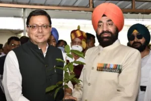 मुख्यमंत्री धामी ने नवनियुक्त राज्यपाल गुरमीत सिंह के शपथ ग्रहण समारोह किया प्रतिभाग