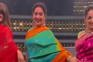 धकधक गर्ल ने जैकलीन और यामी के साथ किया डांस, एक्ट्रेस ने शेयर किया वीडियो