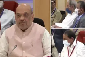 अमित शाह ने मुख्यमंत्रियों के साथ नक्सल प्रभावित इलाकों में सुरक्षा स्थिति की समीक्षा की