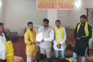 अमेठी: राजन सिंह बने सनातन सेना युवा प्रकोष्ठ के जिला उपाध्यक्ष