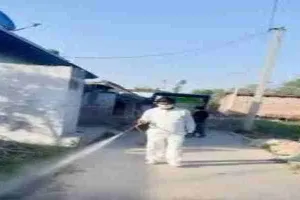 औरैया: ग्रामीणों ने किया कीटनाशक दवाइयों के छिड़काव की मांग