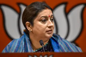 स्मृति ईरानी बोलीं- महिलाओं के नेतृत्व में विकास के आधार पर नए भारत का निर्माण करने की है जरूरत