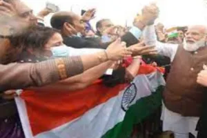 PM मोदी का अमेरिका में हुआ स्वागत, अहम हस्तियों होगी मुलाकात