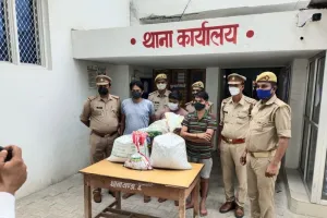 रामपुर: चरस-गांजा बेचने वाले अन्तर्राज्यीय गिरोह का पर्दाफाश