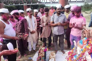 रामपुर: जयकारों के बीच कोसी घाट पर हुआ गणपति बप्पा का विसर्जन