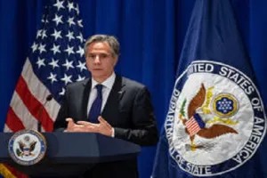 भारत के साथ संबंध और प्रगाढ़ करने में फ्रांस और अमेरिका के “मजबूत हित” : ब्लिंकन 