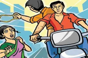 बिजनौर: महिला के गले से बाइक सवार बदमाशों ने लूटी सोने की चेन