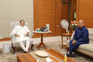 राष्ट्रीय अध्यक्ष जेपी नड्डा को 2022 में जीत का प्लॉन बताने दिल्ली पहुंचे कैबिनेट मंत्री भगत
