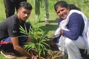 हल्द्वानी: कात्यायनी फाउंडेशन ने नैब में रोपे पौधे, अंतरराष्ट्रीय स्टेडियम में की सफाई