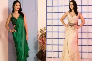 सोशल मीडिया पर छाया सनी लियोनी का साड़ी लुक, बोल्ड अदाओं पर टिकी रह गईं फैंस की नजरें