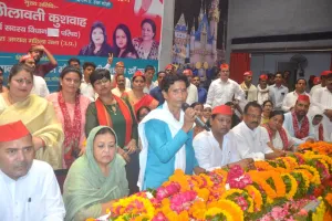 बरेली: 2022 को लेकर सपा कार्यकत्रियों में जोश भर गईं प्रदेशाध्यक्ष लीलावती