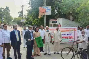 हरदोई: जनपद के सभी तहसील व ब्लॉक मुख्यालयों पर मनाया गया अमृत महोत्सव