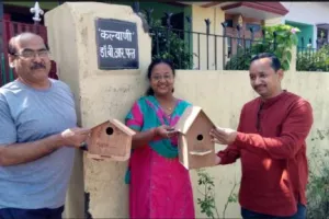 हल्द्वानी: एमबीपीजी कॉलेज के प्राचार्य से मिले स्पैरोमैन, चहक उठीं गौरैया