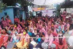 हल्द्वानी: मांगे नहीं मानी तो सरकार को चुनाव में देंगे जनाब