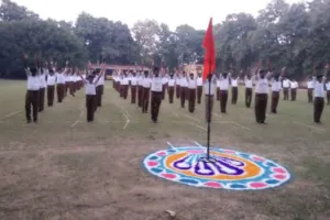 शाहजहांपुर में चल रहे सात दिवसीय राष्ट्रीय स्वयंसेवक संघ का कार्यक्रम समाप्त