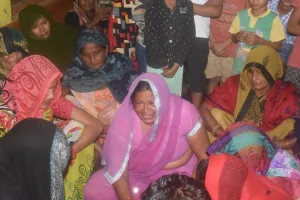 संभल : बारिश के पानी से भरे गड्ढे में डूबकर मासूम की मौत