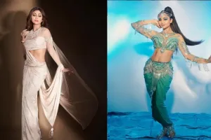 शिल्पा शेट्टी ने अप्सरा लुक में ढाया कहर, एक्ट्रेस ने अपनी पतली कमरिया दिखा बटोरी सुर्खियां