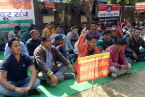 हल्द्वानी: एचपी मजदूर संघ ने चेताया, नहीं हुई सुनवाई तो 2022 में अंजाम भुगतेगी धामी सरकार