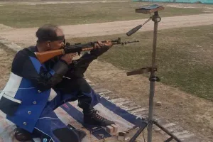 सीतापुर: शूटिंग में पुरुष वर्ग के मुशीर व महिला वर्ग की मधु गुप्ता ने मारी बाजी