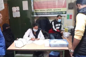 मुरादाबाद: मुख्यमंत्री आरोग्य मेले में कई मरीजों की हुई डेंगू की जांच, कोविड वैक्सीनेशन के साथ बने गोल्डेन कार्ड भी