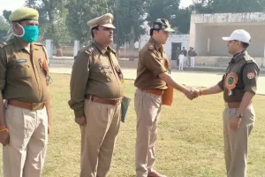 एसाल्ट प्रतियोगिता में बदायूं पुलिस की टीम अव्वल