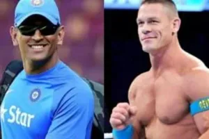 जॉन सीना ने शेयर की धोनी की तस्वीर, कुछ ही घंटों में लाइक्स की हुई बरसात