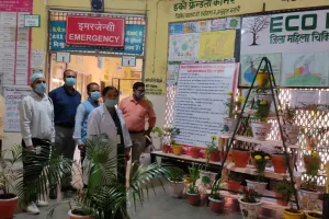 पीलीभीत: कायाकल्प टीम ने जिला महिला अस्पताल का किया निरीक्षण