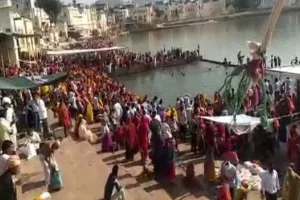 पुष्कर में कार्तिक एकादशी से पंचतीर्थ स्नान शुरू होगा, ब्रह्मा मंदिर भी पहुंचे श्रद्धालु