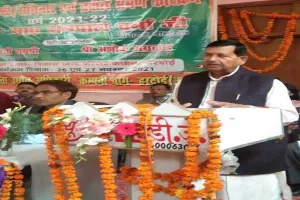 हरदोई: ब्लॉक सभागार में आयोजित हुई कृषि विकास योजना की गोष्ठी