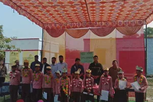 हरदोई: विद्यालय में बाल संसद का हुआ गठन, प्रधानमंत्री, उप प्रधानमंत्री व 9 मंत्रियों ने ली शपथ