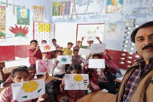 हरदोई: जूनियर हाई स्कूलों में मतदाता जागरूकता के संबंध में पोस्टर प्रतियोगिता का हुआ आयोजन