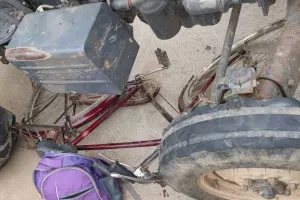 बरेली: टैक्टर ट्राली की टक्कर से छात्र घायल