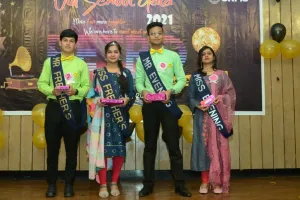 बरेली: गौरव मिस्टर और अक्सा मिस फ्रेशर बनीं