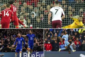 इंग्लिश प्रीमियर लीग की शीर्ष तीन टीमें जीती, खिताब की जंग हुई तेज