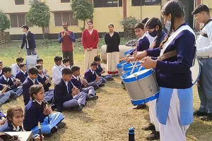 पीलीभीत: घोष प्रशिक्षण शिविर का शुभारंभ, विद्यार्थियों ने दिखाया दमखम