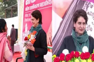 वोट की ताकत से अधिकार और सुरक्षा पा सकती है आधी आबादी : प्रियंका गांधी