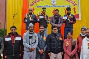 संभल : दीपेंद्र कुमार को संभल गौरव सम्मान से किया सम्मानित