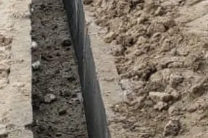 अमेठी: घटिया सामग्री से कराया जा रहा नाली निर्माण का कार्य, जिम्मेदार मौन