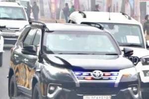 कानपुर: खराब मौसम के चलते पीएम मोदी ने सड़क मार्ग से तय की 22 किमी. की दूरी