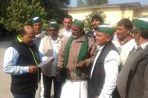 अमरोहा : भाकियू ने की केंद्रीय गृह राज्यमंत्री को बर्खास्त करने की मांग, एसडीएम को सौंपा ज्ञापन