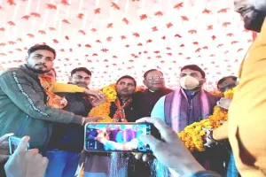 बहराइच: जिला सम्मेलन में शामिल हुए प्रदेश मंत्री संगठन अमित वाल्मीकि